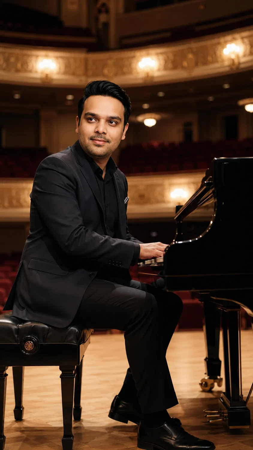 Arslan Imdad photographed for Dard Bhari Dastaan. Found the piano before the crew arrived.