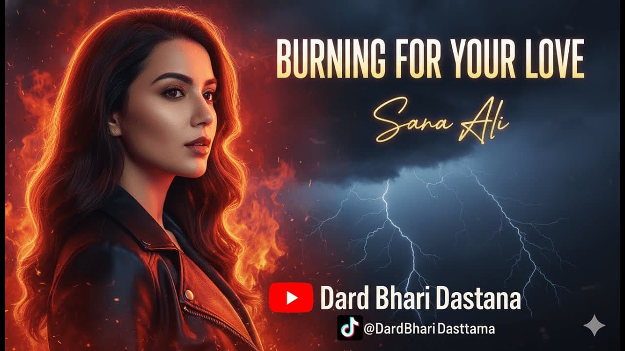 Cover art for Burning For Your Love – Official Music Video  Sana Ali  Dard Bhari Dastaan by Admin