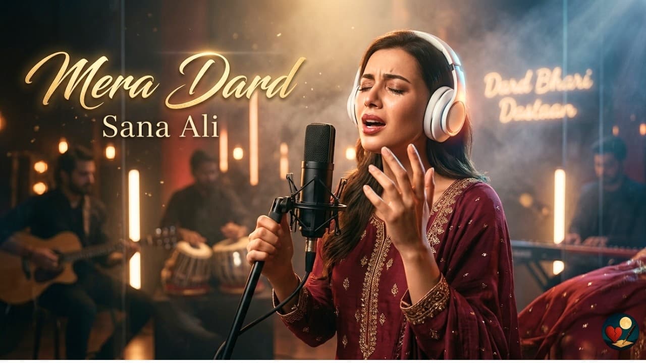Cover art for Heart Touching Hindi Sad Song 💔 Mera Dard | Urdu Female Sad Song 2026 by Sana Ali