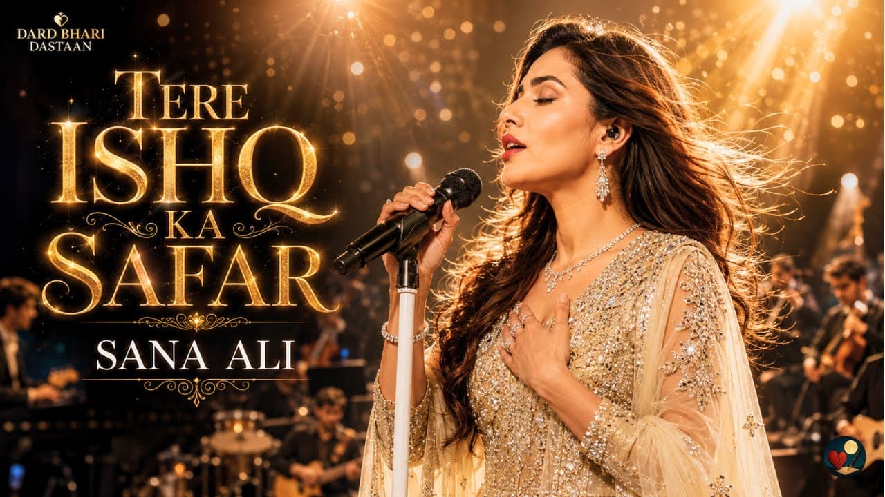 Cover art for Tere Ishq Ka Safar | Pakistani Drama OST | Official Song Sana Ali by Sana Ali