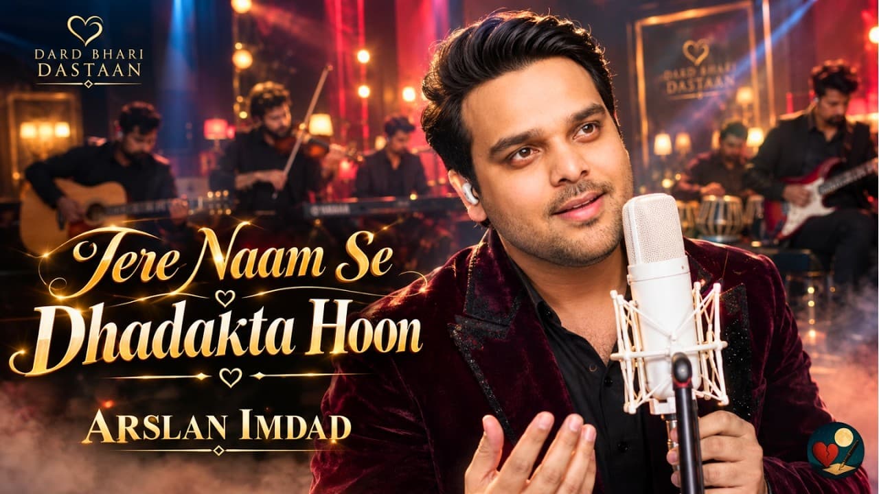 Cover art for Pakistani Romantic Urdu Song | Tere Naam Se Dhadakta Hoon | Arslan Imdad by Arslan Imdad