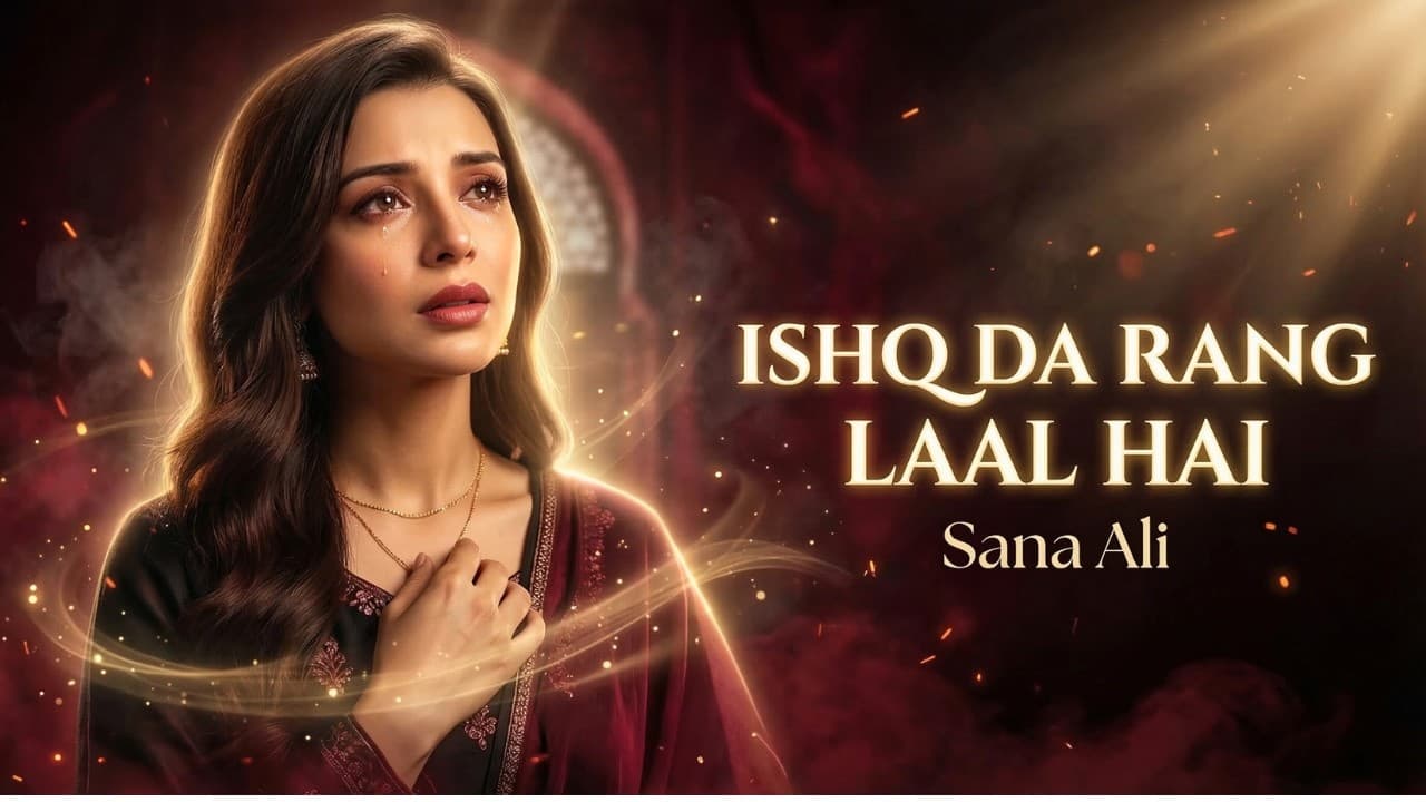 Cover art for Bulleh Shah Kalam | Ishq Da Rang Laal Hai | Sana Ali Sufi Song by Admin