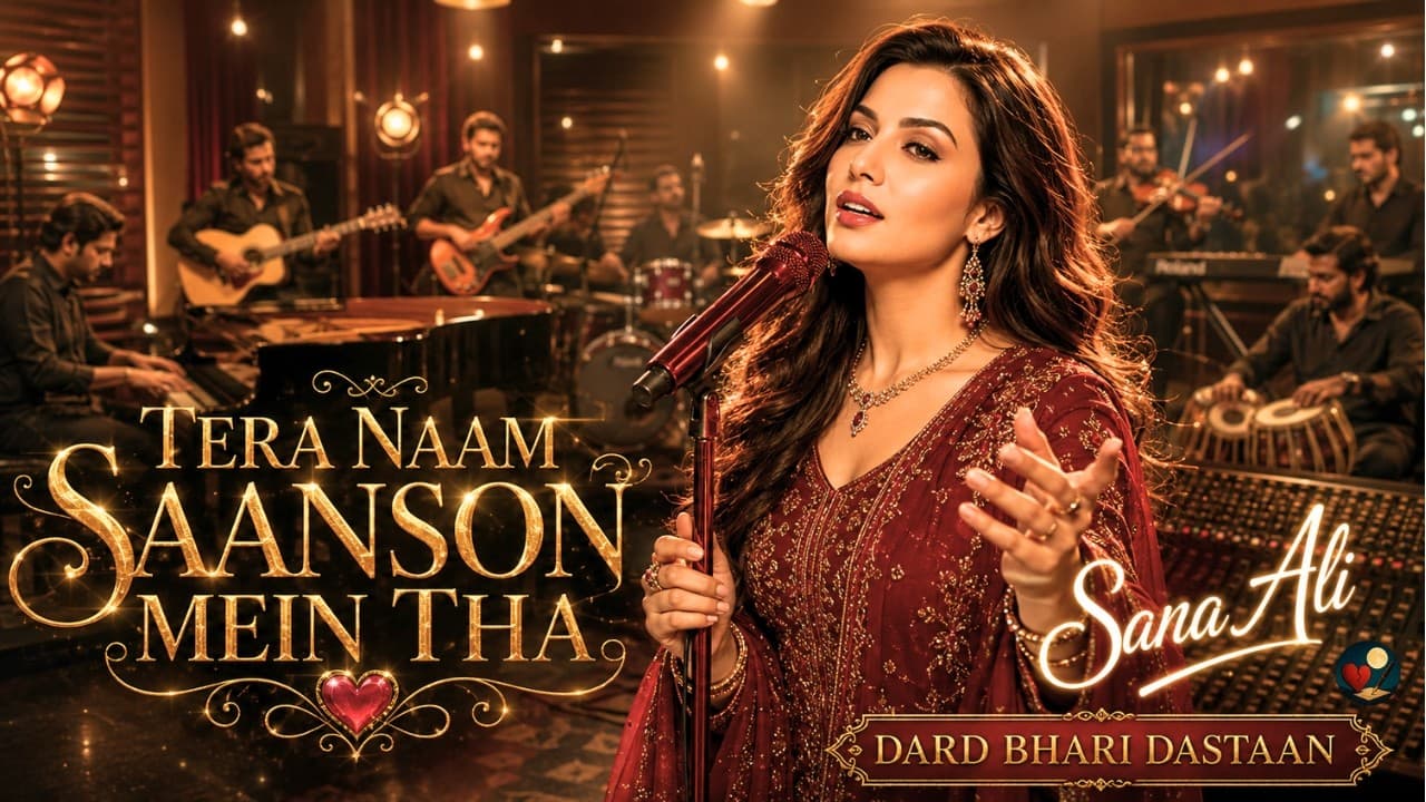 Cover art for Pakistani Drama OST | Tera Naam Saanson Mein Tha - Sana Ali (Sad Song) by Sana Ali