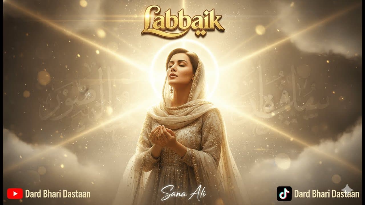 Cover art for Labbaik Islamic Song 2025 | Emotional Nasheed that Touches Every Soul | Vocals by Sana Ali by Admin