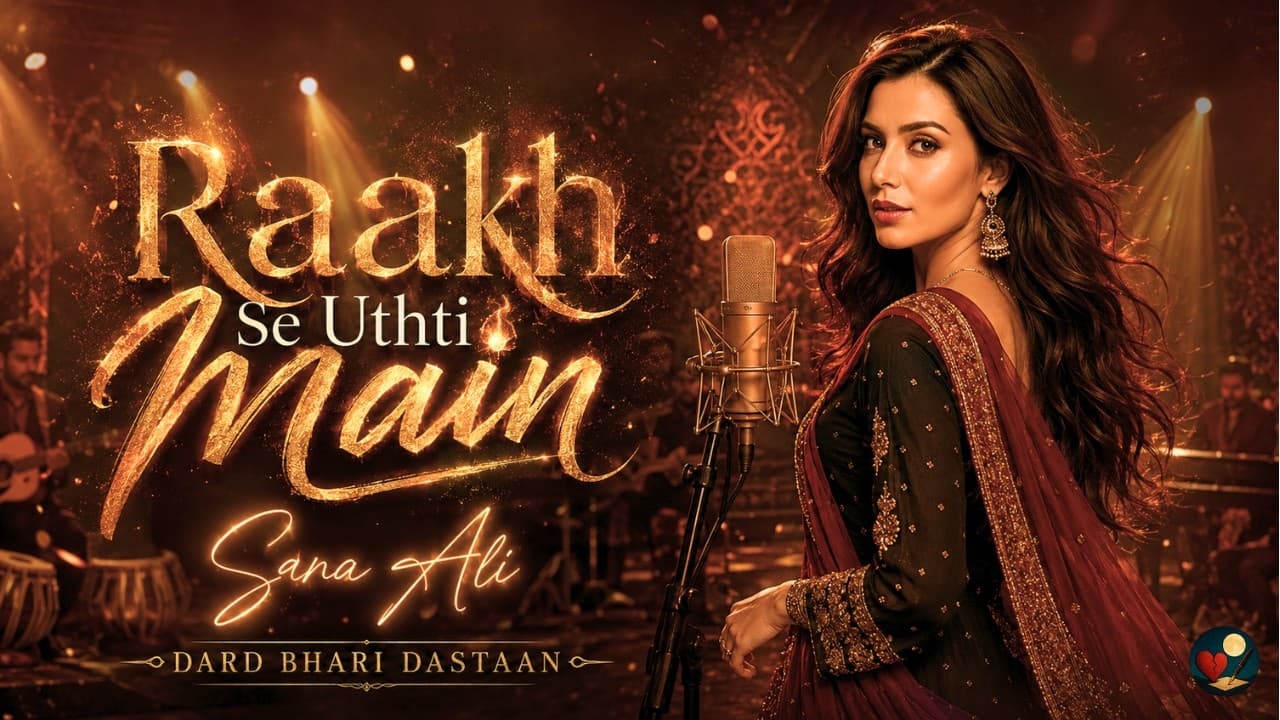 Cover art for Raakh Se Uthti Main 🔥 Sana Ali | Soulful Sufi Pop Anthem | Official Video by Sana Ali
