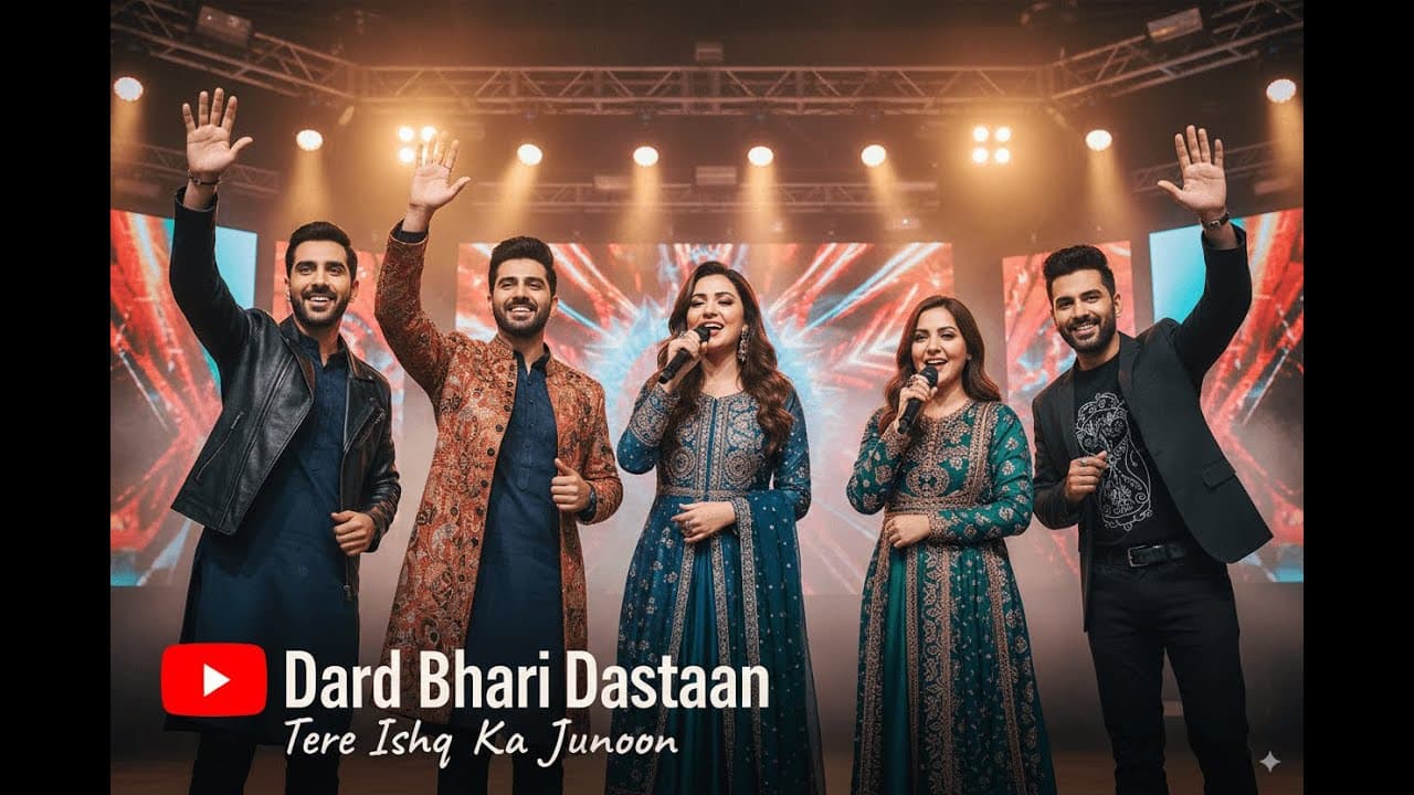 Cover art for Tere Ishq Ka Junoon 🎶 Official Video | New Hindi/Urdu Romantic Duet 2025 by Admin