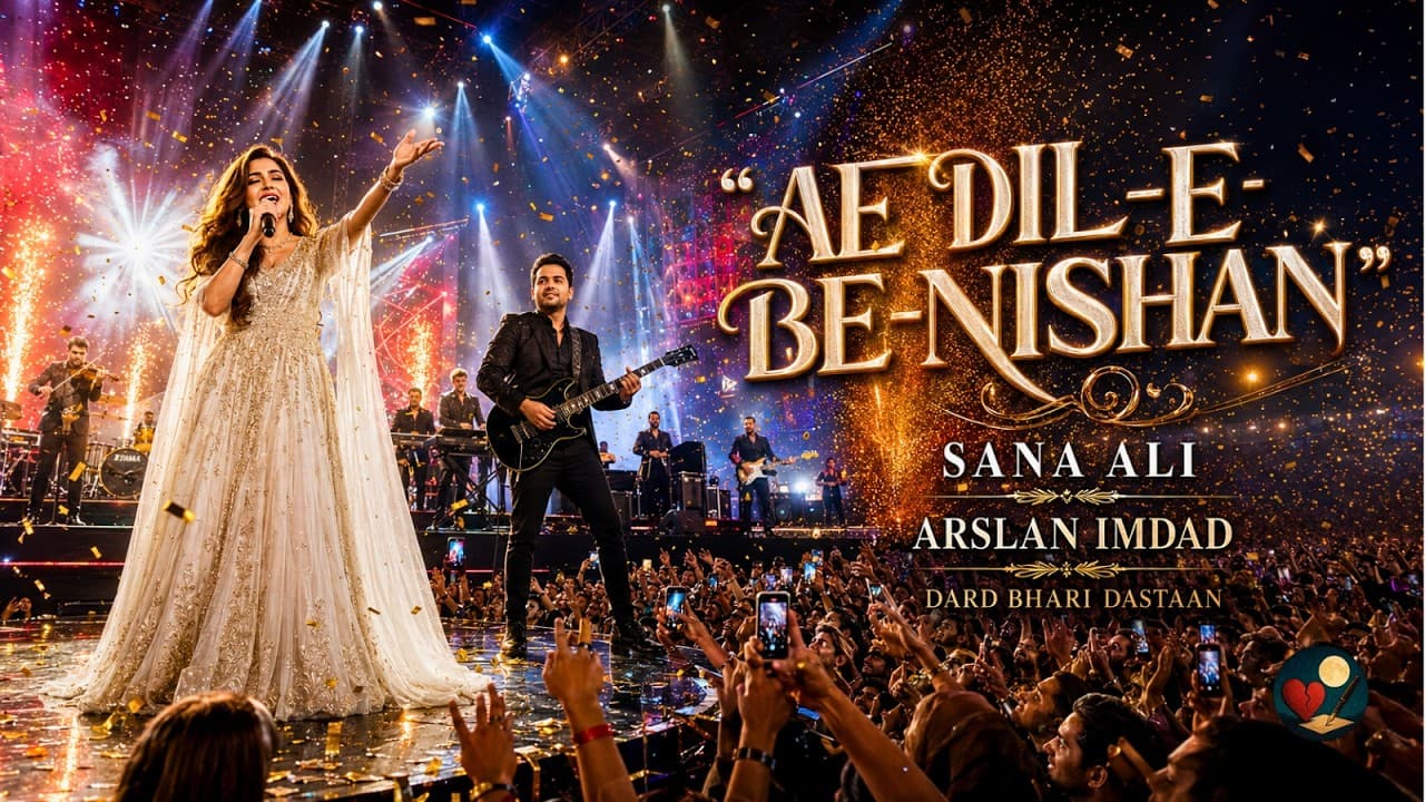 Cover art for Ae Dil e Be Nishan  Sana Ali Live  Heart Touching Sad Urdu Song by Sana Ali