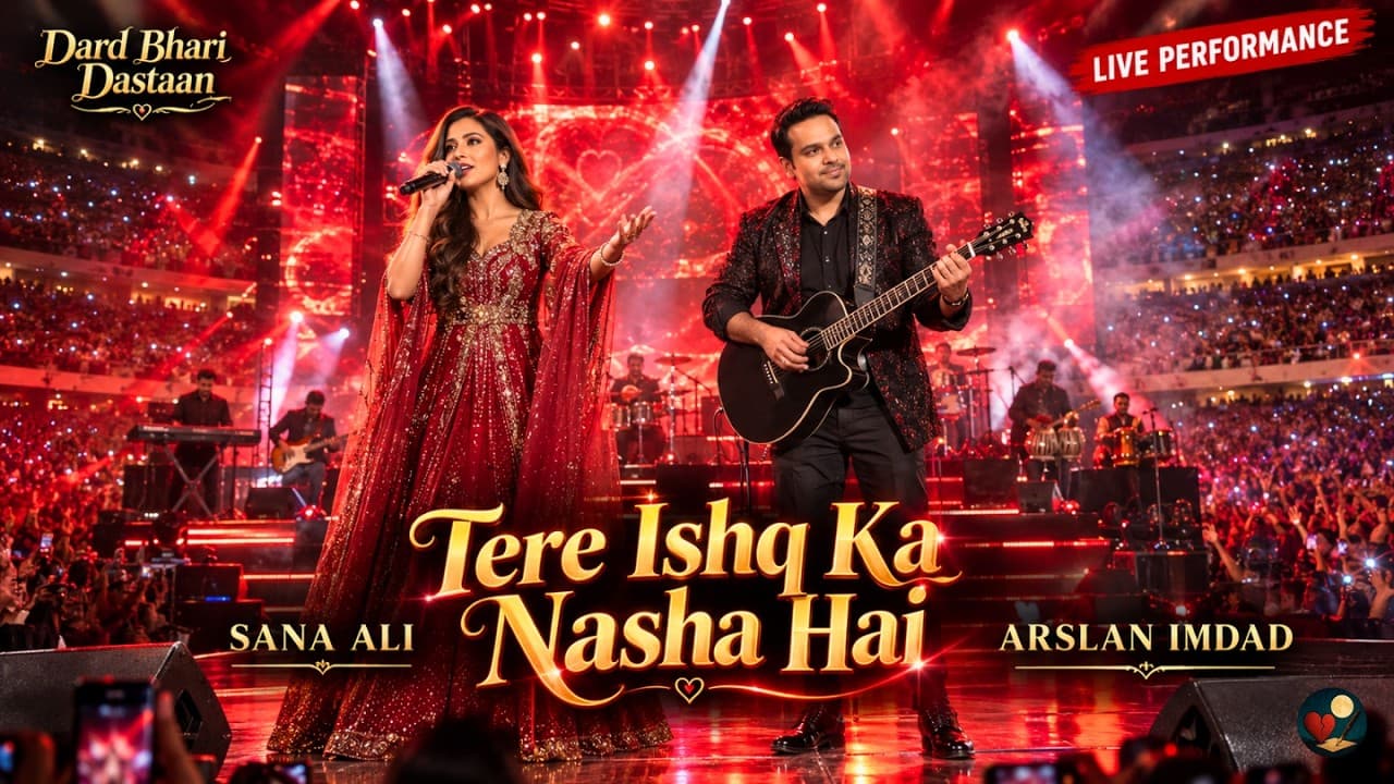Cover art for Pakistani Romantic Urdu Song | Tere Ishq Ka Nasha Hai | Sana Ali by Sana Ali