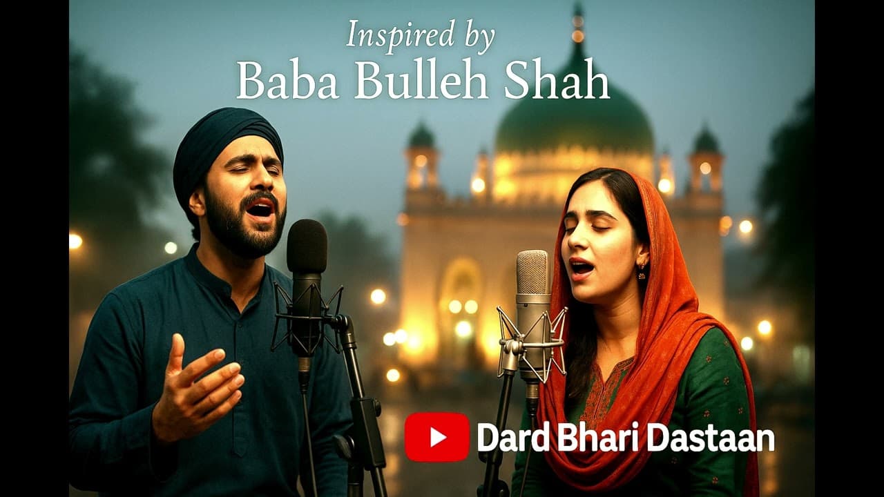 Cover art for Saaz-e-Ishq 🎶 | A Soulful Tribute to Baba Bulleh Shah | Vocals by Sana & Arslan | Dard Bhari Dastaan by Admin