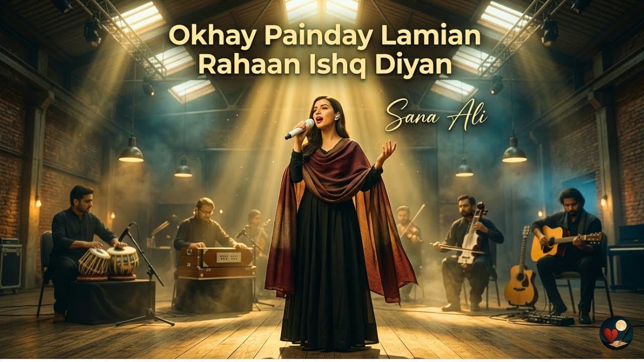 Cover art for Okhay Painday Lamian Rahaan Ishq Diyan - Sana Ali | Official Sufi Song by Sana Ali