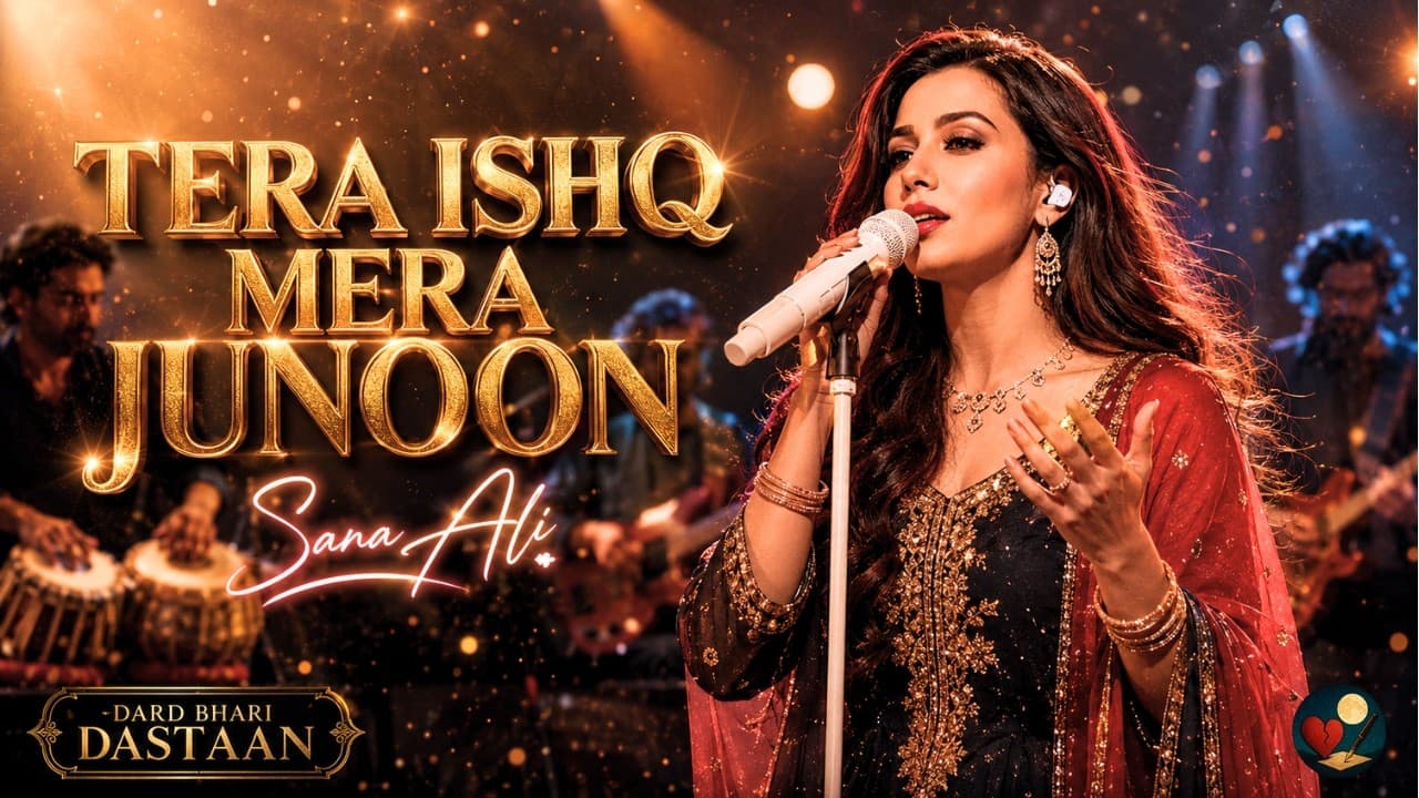Cover art for Tera Ishq Mera Junoon - Sana Ali | Official OST | Heart Touching Song by Sana Ali