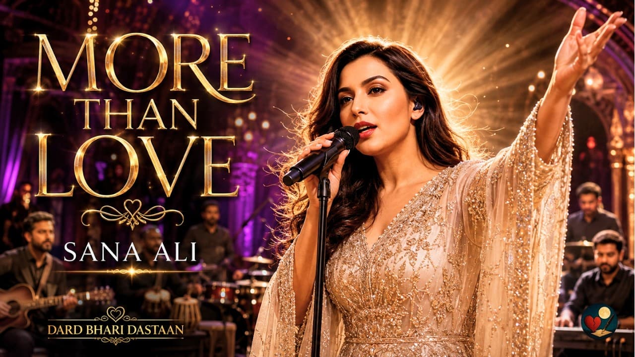 Cover art for More Than Love  Sana Ali  Heart Touching Emotional Love Song by Sana Ali