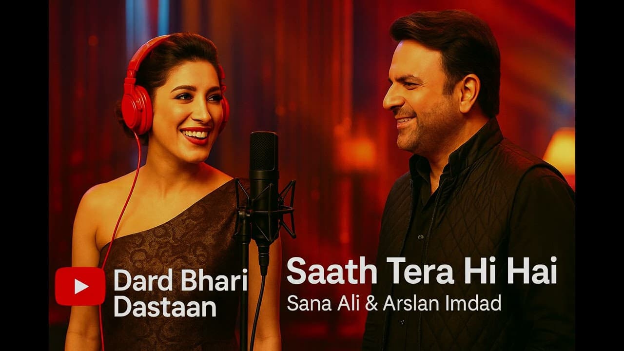 Cover art for 💖🎶 Saath Tera Hi Hai | Emotional Urdu Love Song 2025 | 🎙️ Sana & Arslan | ❤️ Dard Bhari Dastaan 🎼 by Admin